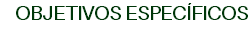 OBJETIVOS ESPECÍFICOS